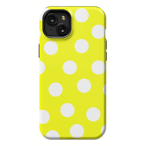Yellow Polka Dot Case Phone Case